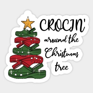 Crocin' Around The Christmas Tree Sticker